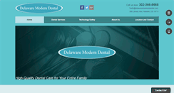 Desktop Screenshot of delawaremoderndental.com